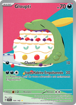 Gloupti - Gulpin - Couronne Stellaire 154