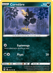 Cornèbre 93/183 Pokémon Styles de combat (BST)