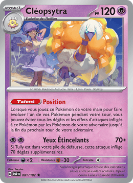 Cléopsytra 081/266 Pokémon Faille Paradoxe (EV04)