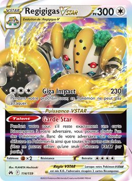 Regigigas VSTAR 114/230 — Pokémon Zénith Suprême (CRZ)