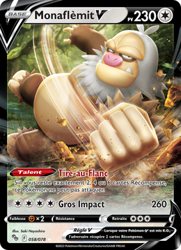 Monaflèmit V 058/88 Pokémon Pokémon GO