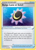 Badge Lune et Soleil 151/237 Pokémon Évolution Céleste (EVS)