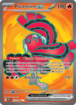 Plumeline-ex - Oricorio ex - Flammes Fantasmagoriques 110