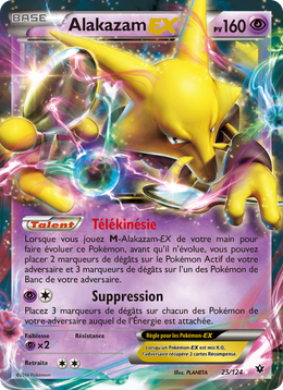 Alakazam EX 25/129 — Pokémon Impact des Destins (FCO)