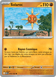 Solaroc 075/188 Pokémon Méga-Évolution (ME01)