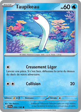 Taupikeau 056/258 Pokémon Écarlate et Violet (EV01)