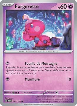 Forgerette 082/266 Pokémon Faille Paradoxe (EV04)