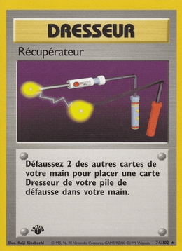 Récupérateur 74/102 Pokémon Set de Base (BS)