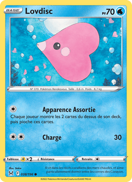 Lovdisc 038/217 Pokémon Origine Perdue (LOR)