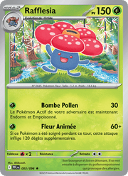 Rafflesia 003/130 Pokémon Flammes Fantasmagoriques (ME02)