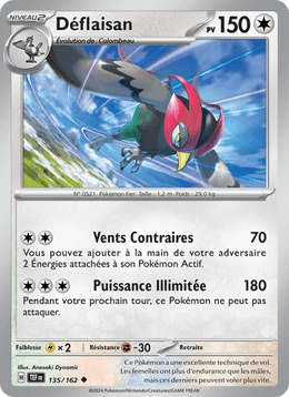 Déflaisan 135/218 Pokémon Forces Temporelles (EV05)