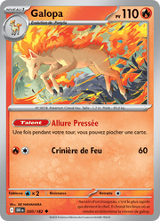 Galopa 030/244 Pokémon Rivalités Destinées (EV10)