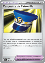 Casquette de Patrouille 191/230 Pokémon Flammes Obsidiennes (EV03)