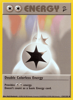 Double Colorless Energy 124/130 Pokémon Base Set 2 (B2)