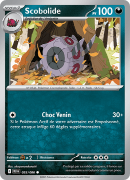 Scobolide 055/172 Pokémon Foudre Noire (BLK)