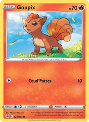 Goupix 29/284 Pokémon Poing de Fusion (FST)