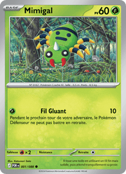 Mimigal 001/124 Pokémon Équilibre Parfait (ME03)