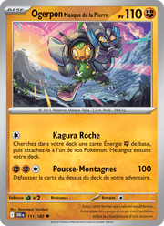 Ogerpon Masque de la Pierre 111/244 Pokémon Rivalités Destinées (EV10)