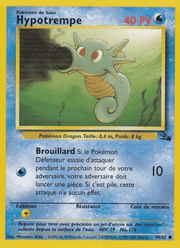 Hypotrempe 49/62 Pokémon Fossile (FO)