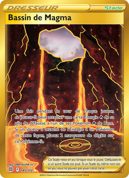 Bassin de Magma 185/216 Pokémon Stars Étincelantes