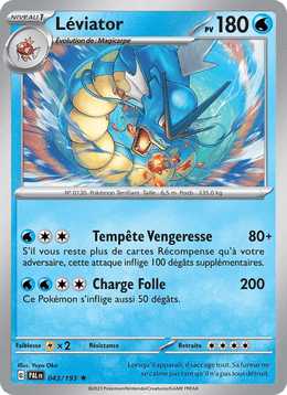 Léviator 043/279 Pokémon Évolutions à Paldea (EV02)