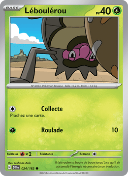 Léboulérou 024/244 Pokémon Rivalités Destinées (EV10)