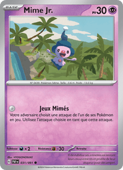 Mime Jr. 031/245 Pokémon Destinées de Paldea (EV4.5)