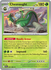 Blindépique 7/86 — Pokémon Chaos Ascendant (ME04)