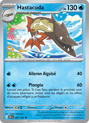 Hastacuda 063/244 Pokémon Rivalités Destinées (EV10)
