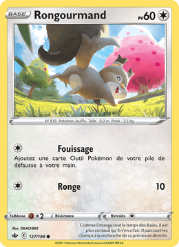 Rongourmand 127/233 Pokémon Règne de Glace (CRE)
