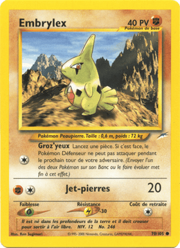 Embrylex 70/113 Pokémon Neo Destiny (N4)