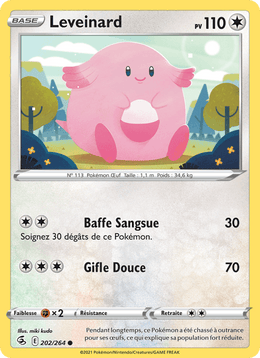 Leveinard 202/284 Pokémon Poing de Fusion (FST)