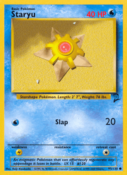 Staryu 95/130 Pokémon Base Set 2 (B2)