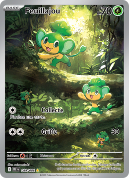 Feuillajou 089/86 — Pokémon Foudre Noire (BLK)