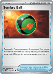 Sombre Ball 175/252 Pokémon Étincelles Déferlantes (EV08)