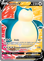 Ronflex V 197/216 Pokémon Épée et Bouclier