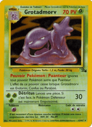 Grotadmorv 13/62 Pokémon Fossile (FO)