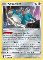 Cobaltium 126/215 Pokémon Tempête Argentée (SIT)