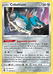 Cobaltium 126/215 Pokémon Tempête Argentée (SIT)