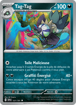 Tag-Tag 121/252 Pokémon Étincelles Déferlantes (EV08)