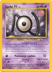 Zarbi N 50/75 Pokémon Neo Discovery (N2)