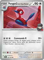 Porygon2 de la Team Rocket 154/244 Pokémon Rivalités Destinées (EV10)