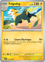 Fulgudog 031/130 Pokémon Flammes Fantasmagoriques (ME02)
