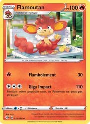 Flamoutan 27/201 Pokémon Ténèbres Embrasées