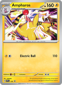Pharamp 109/PROMO — Pokémon Promo Écarlate et Violet (SVP)