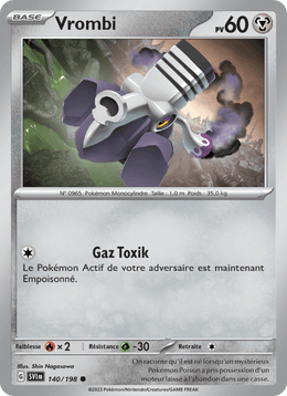 Vrombi 140/258 Pokémon Écarlate et Violet (EV01)