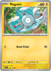 Magnéti 058/252 Pokémon Étincelles Déferlantes (EV08)
