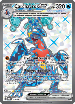 Carchacrok-ex - Garchomp ex - Faille Paradoxe 219