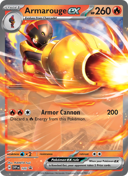 Carmadura-ex 105/PROMO — Pokémon Promo Écarlate et Violet (SVP)