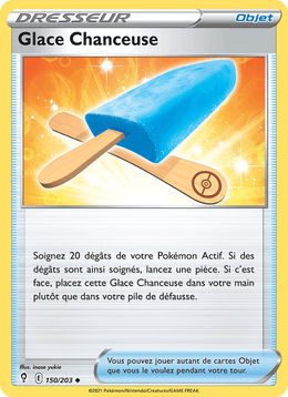 Glace Chanceuse 150/237 Pokémon Évolution Céleste (EVS)